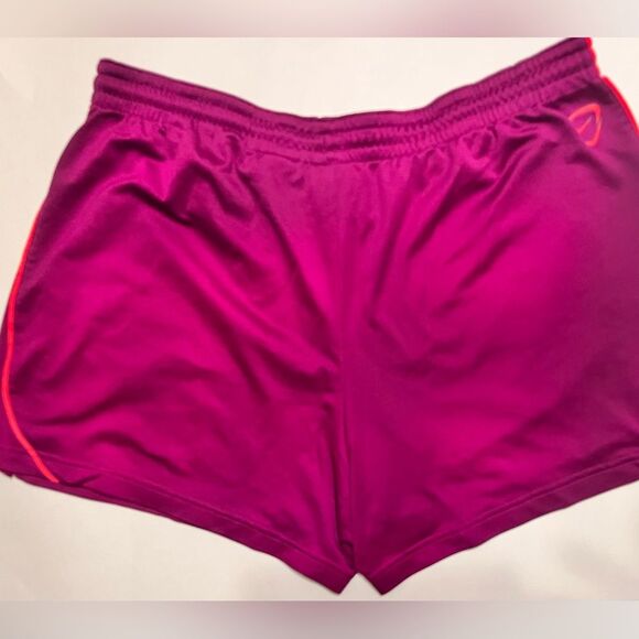 Nike Dry Fit Pink and Orange Athletic Shorts with Elastic Waistband Size XL - Picture 3 of 3